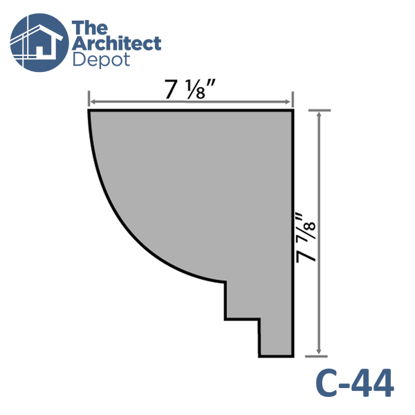 Cornice Moulding 44 (C-44)