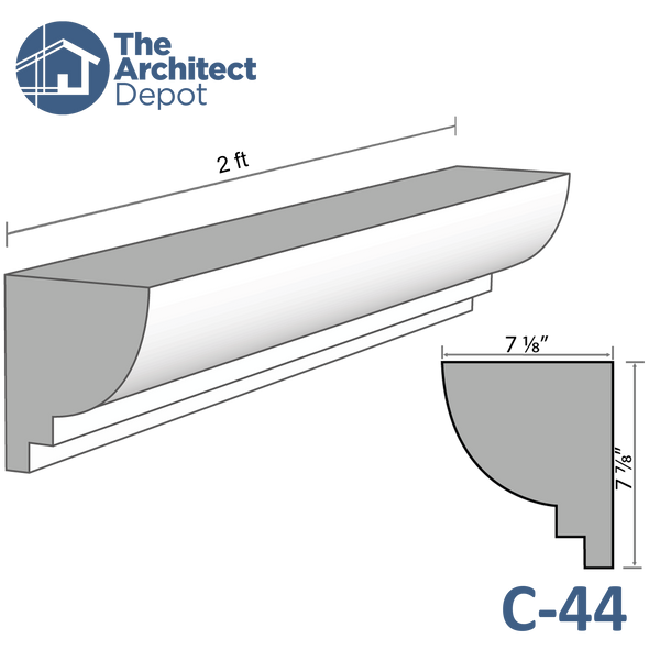 Cornice Moulding 44 (C-44)