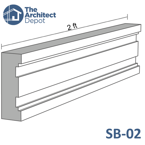 Sill & Band Moulding 02 (SB-02)