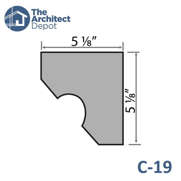 Cornice Moulding 19 (C-19)