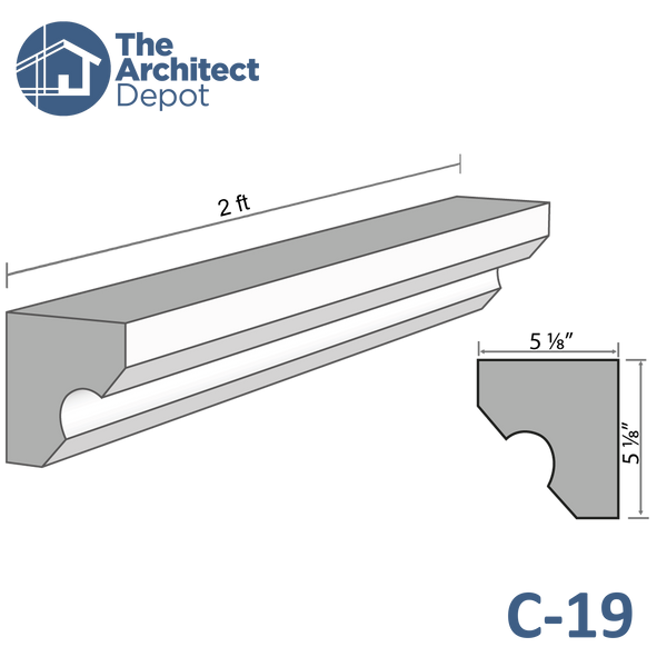 Cornice Moulding 19 (C-19)