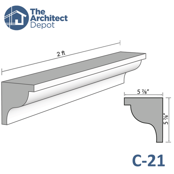 Cornice Moulding 21 (C-21)