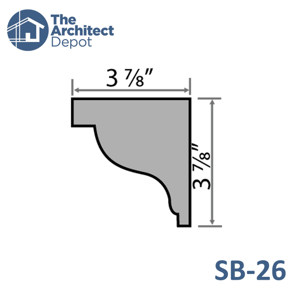 Sill & Band Moulding 26 (SB-26)