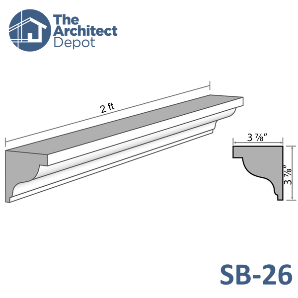 Sill & Band Moulding 26 (SB-26)