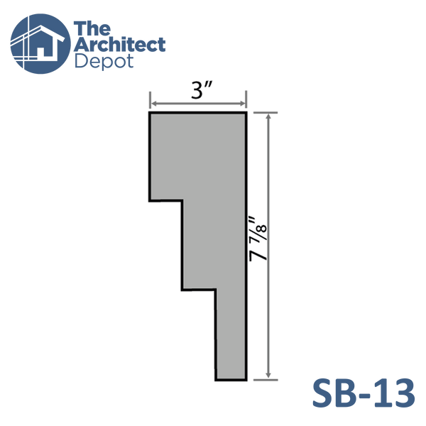 Sill & Band Moulding 13 (SB-13)