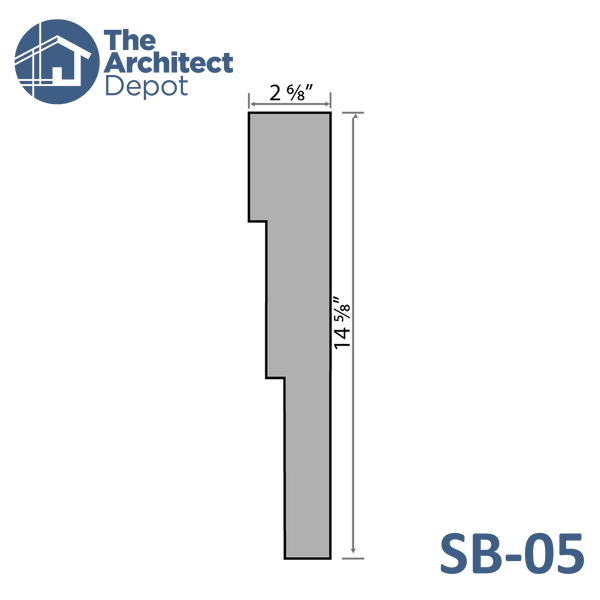 Sill & Band Moulding 05 (SB-05)