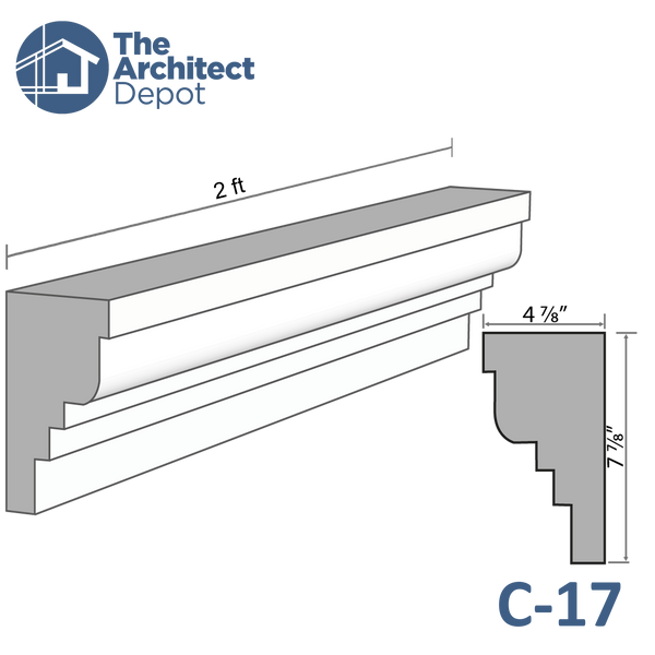 Cornice Moulding 17 (C-17)