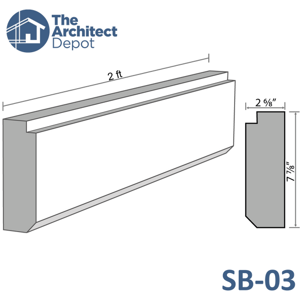 Sill & Band Moulding 03 (SB-03)