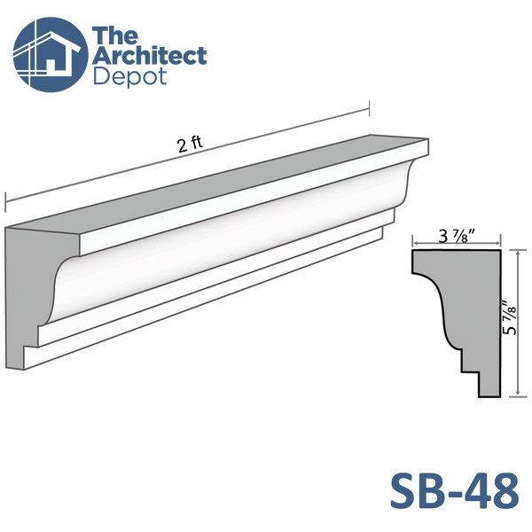 Sill & Band Moulding 48 (SB-48)