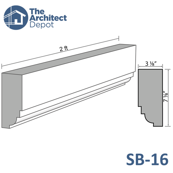 Sill & Band Moulding 16 (SB-16)