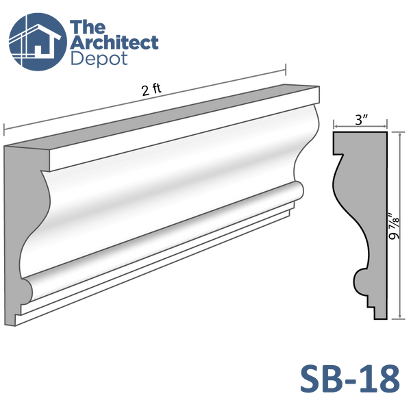 Sill & Band Moulding 18 (SB-18)