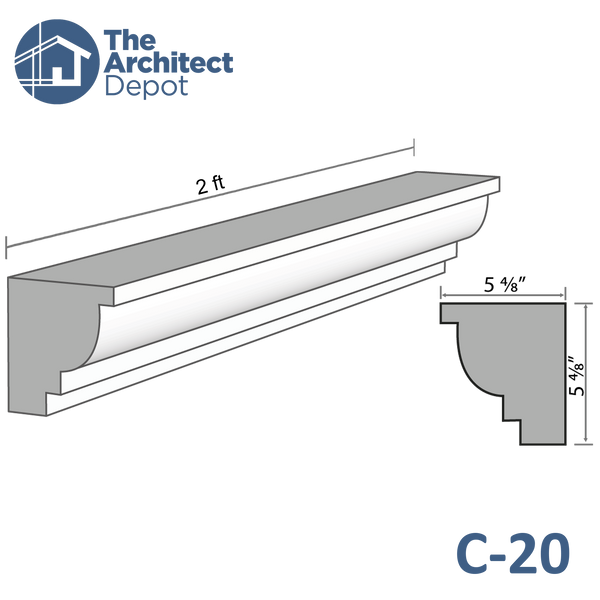 Cornice Moulding 20 (C-20)