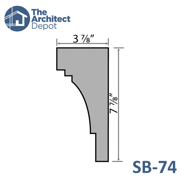 Sill & Band Moulding 74 (SB-74)