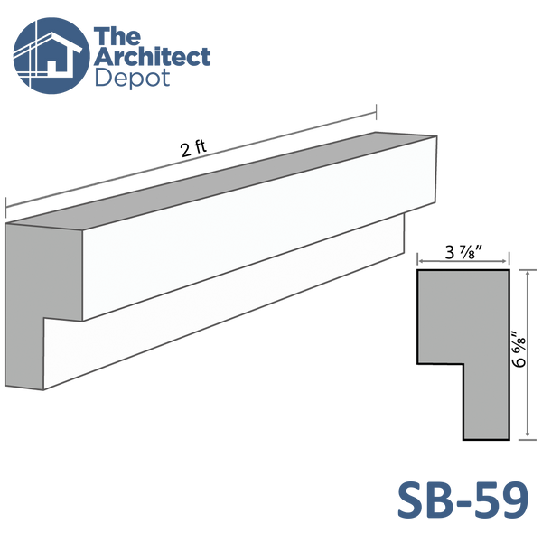 Sill & Band Moulding 59 (SB-59)