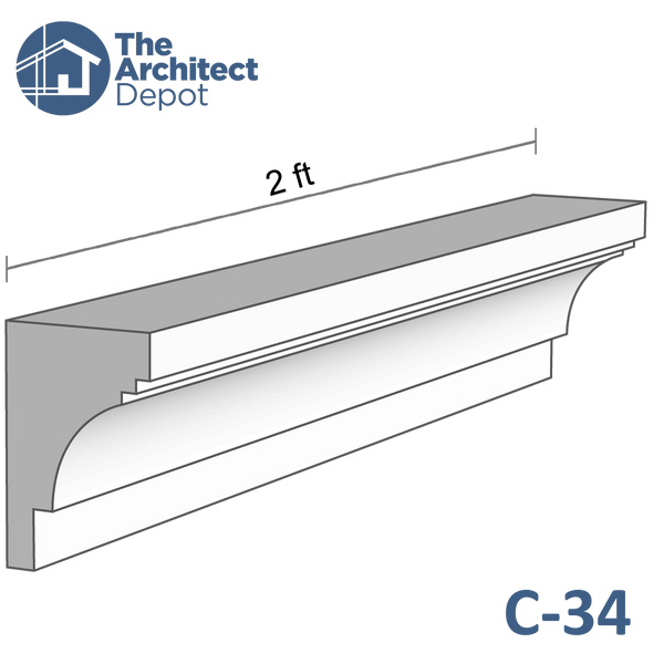 Cornice Moulding 34 (C-34)