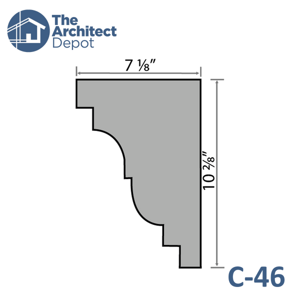 Cornice Moulding 46 (C-46)