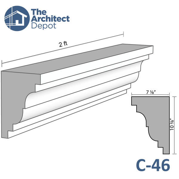 Cornice Moulding 46 (C-46)