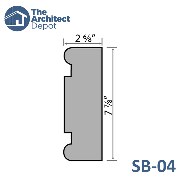 Sill & Band Moulding 04 (SB-04)