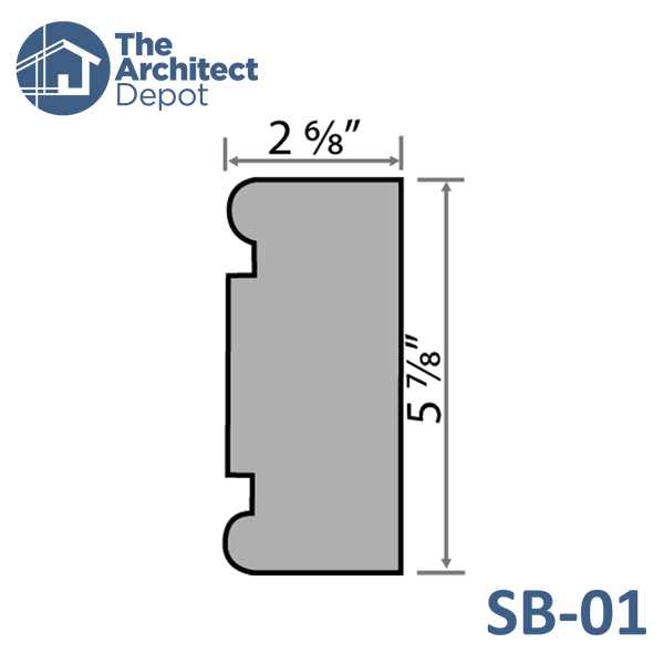 Sill & Band Moulding 01 (SB-01)