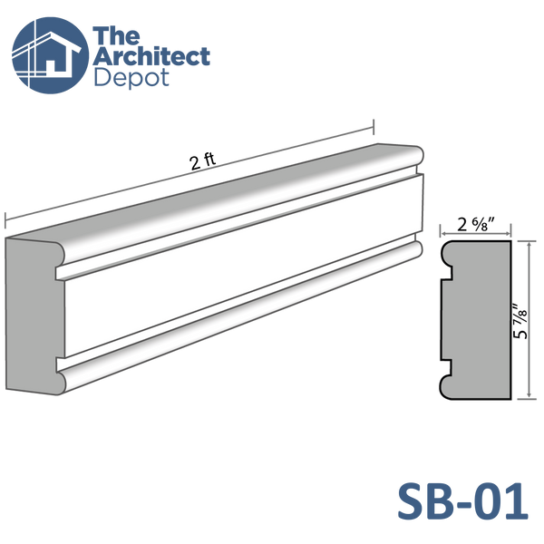 Sill & Band Moulding 01 (SB-01)
