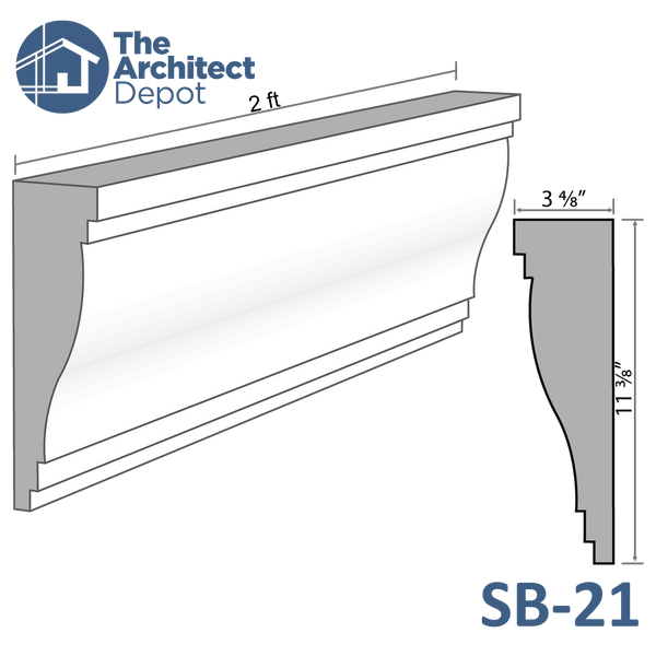 Sill & Band Moulding 21 (SB-21)