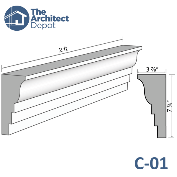 Cornice Moulding 01 (C-01)