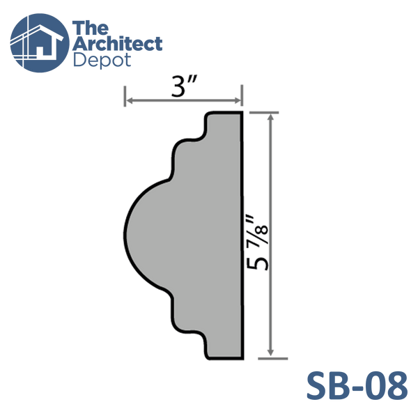 Sill & Band Moulding 08 (SB-08)