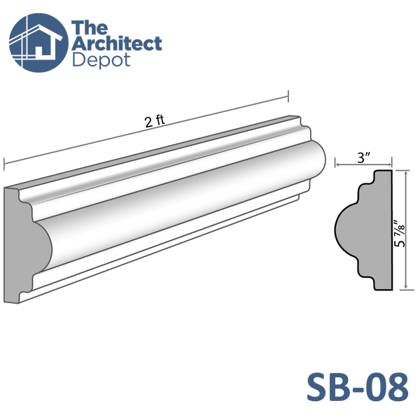 Sill & Band Moulding 08 (SB-08)