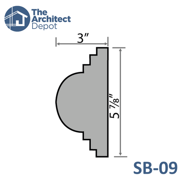 Sill & Band Moulding 09 (SB-09)