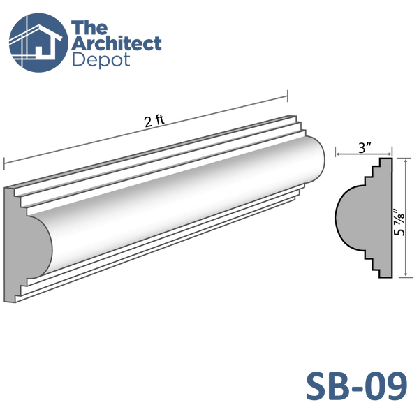 Sill & Band Moulding 09 (SB-09)