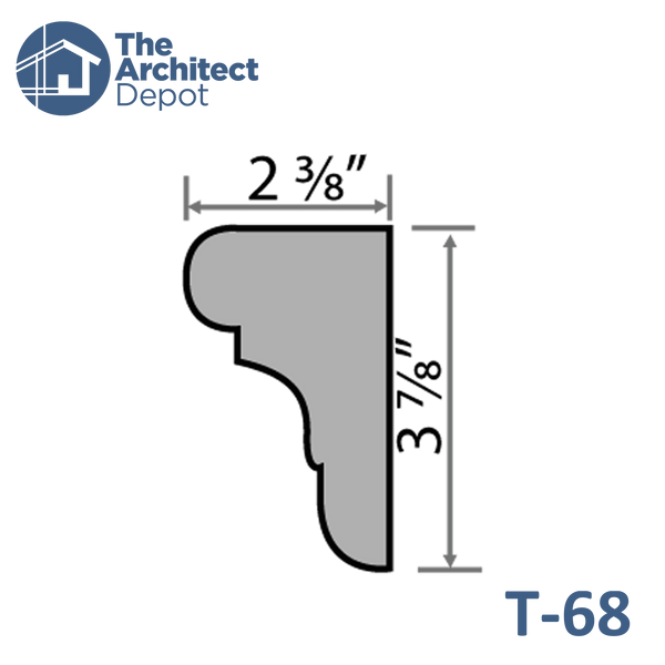 Trim Moulding 68 (T-68)
