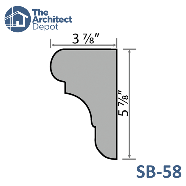 Sill & Band Moulding 58 (SB-58)