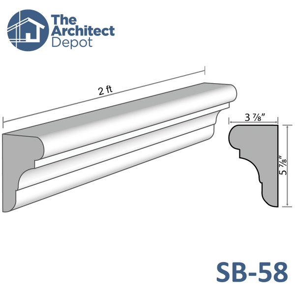 Sill & Band Moulding 58 (SB-58)