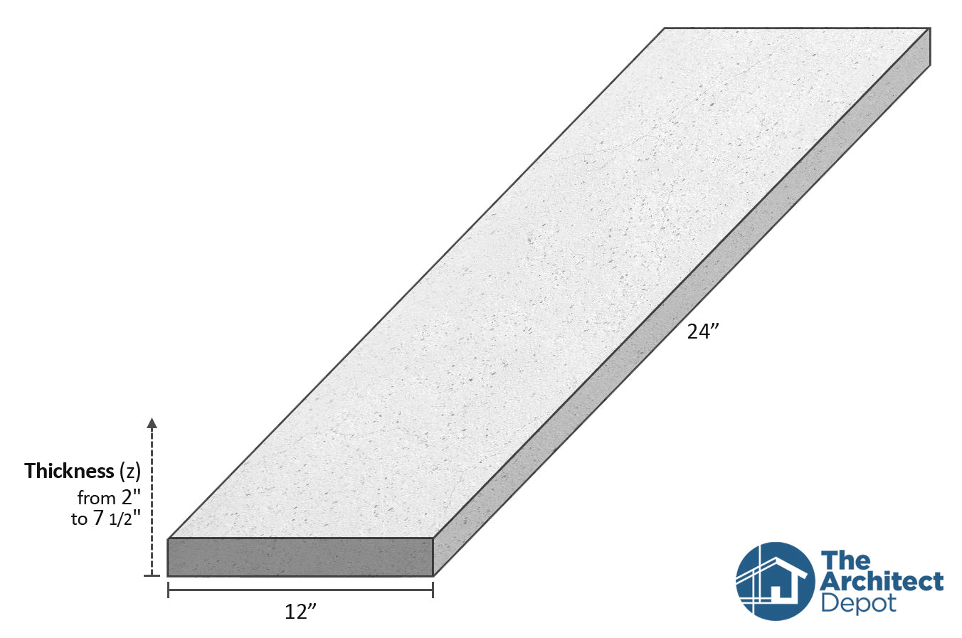 decorative concrete flat band moulding 24 x 12 use the decorative flat band moulding as an exterior moulding and give volume to the architecture of your building concrete flat bands can be use as a exterior window sill or exterior window trim as a simple crown molding decoration 