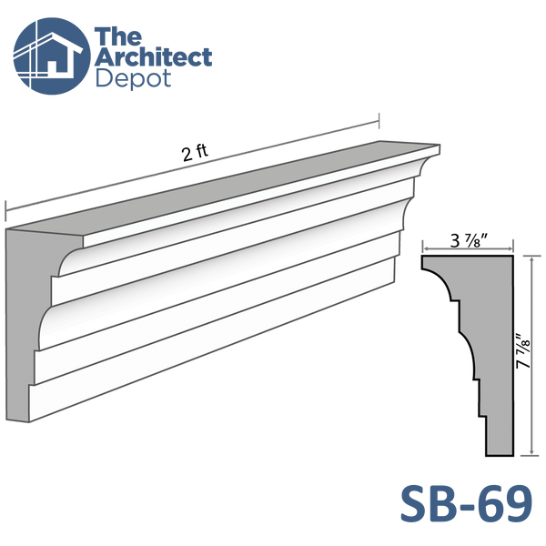 Sill & Band Moulding 69 (SB-69)
