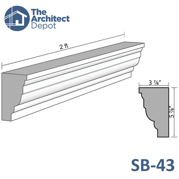 Sill & Band Moulding 43 (SB-43)