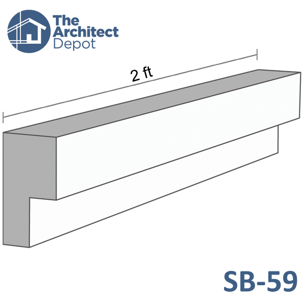 Sill & Band Moulding 59 (SB-59)