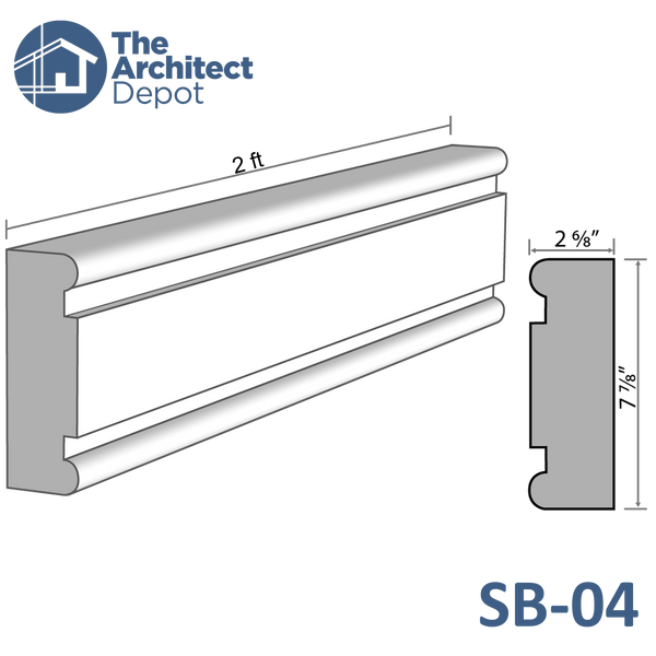 Sill & Band Moulding 04 (SB-04)