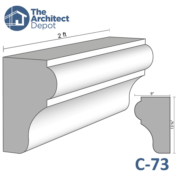 Cornice Moulding 73 (C-73)
